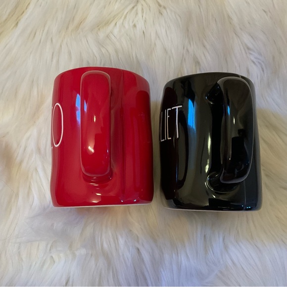 Rae Dunn Romeo & Ghoulet Mug Set - New - Picture 8 of 9